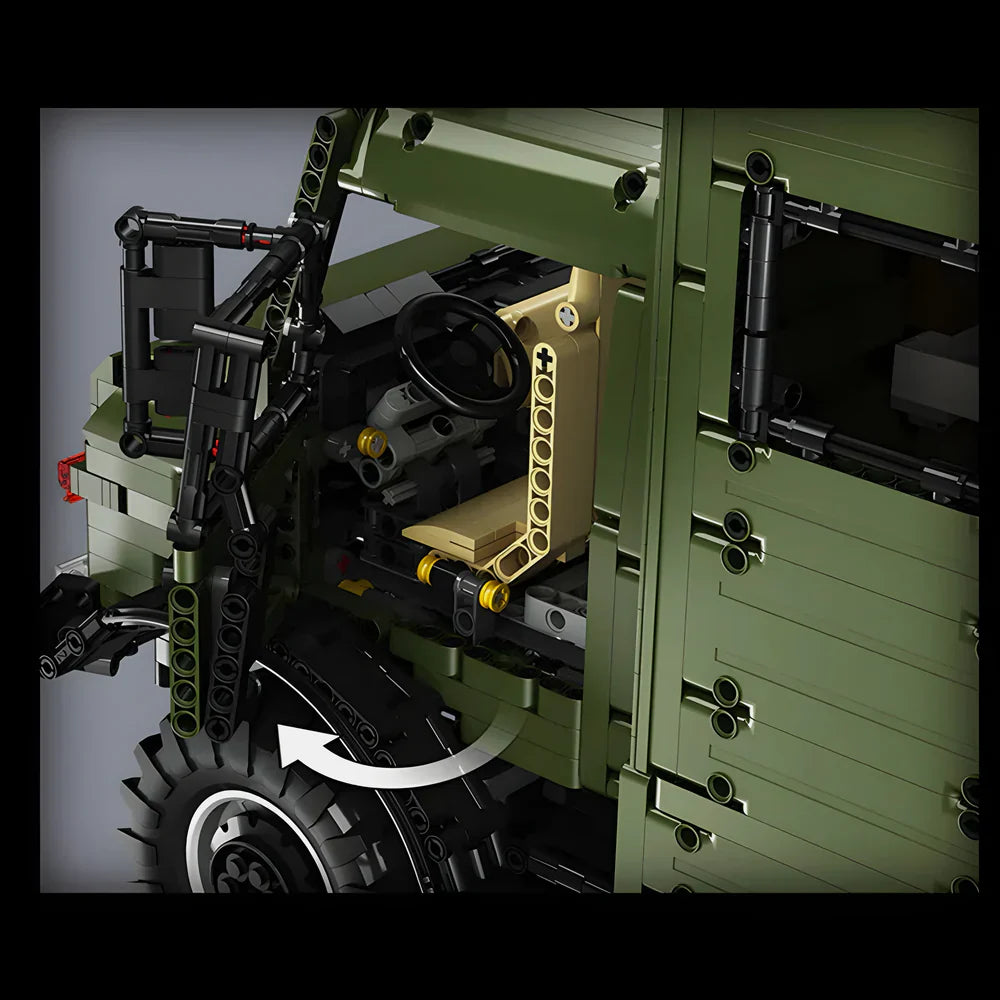 Unimog 6x6 Off-Road Truck 6690PCS
