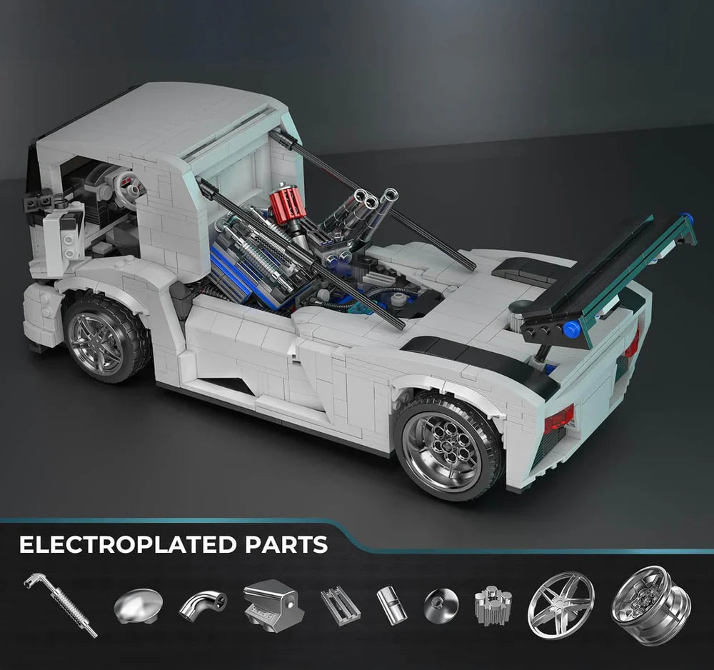 Knight Race Truck 1604PCS