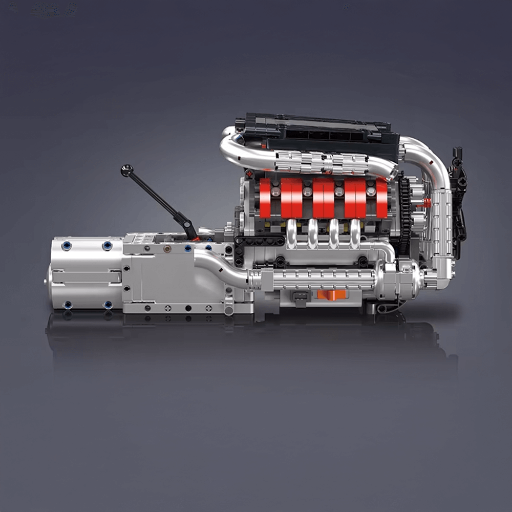 German V8 Engine With Gearbox 1169PCS