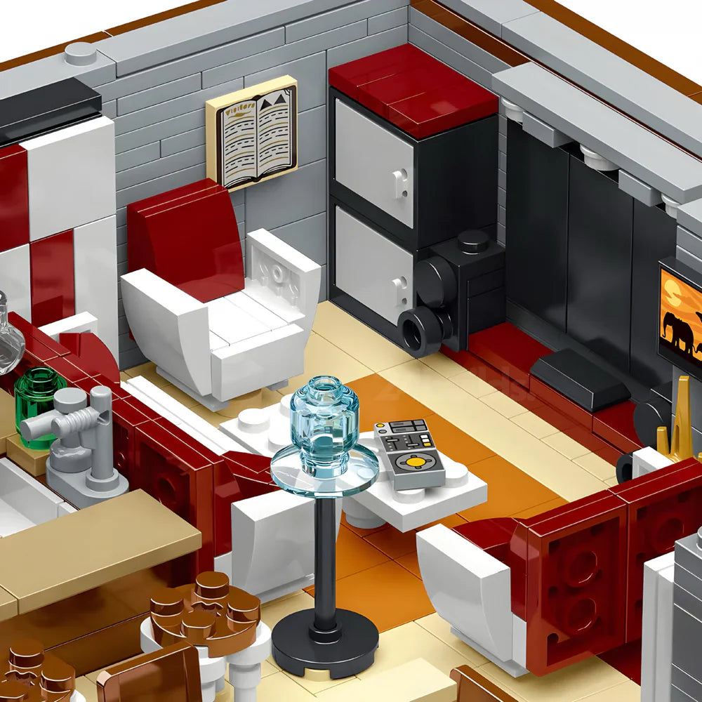 Modern Villa Contemporary Design 3832PCS