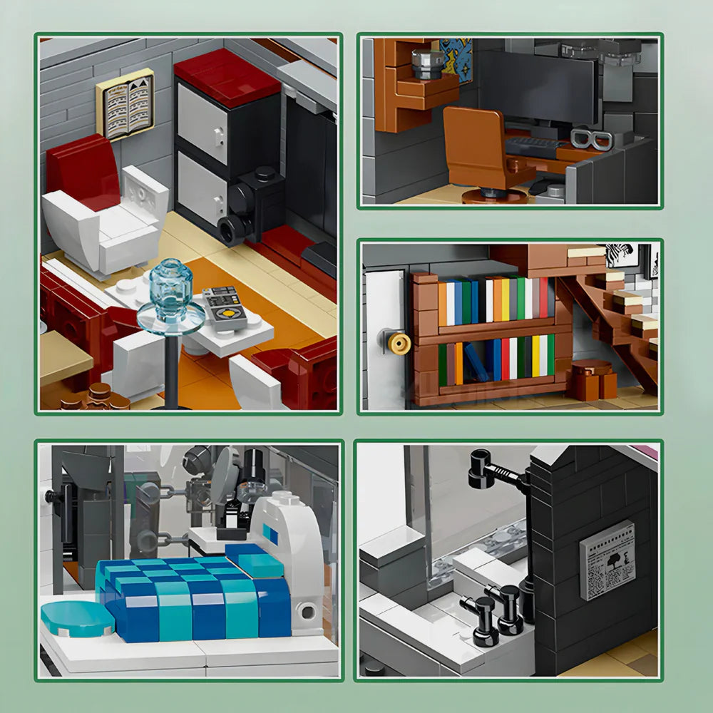 Modern Villa Contemporary Design 3832PCS