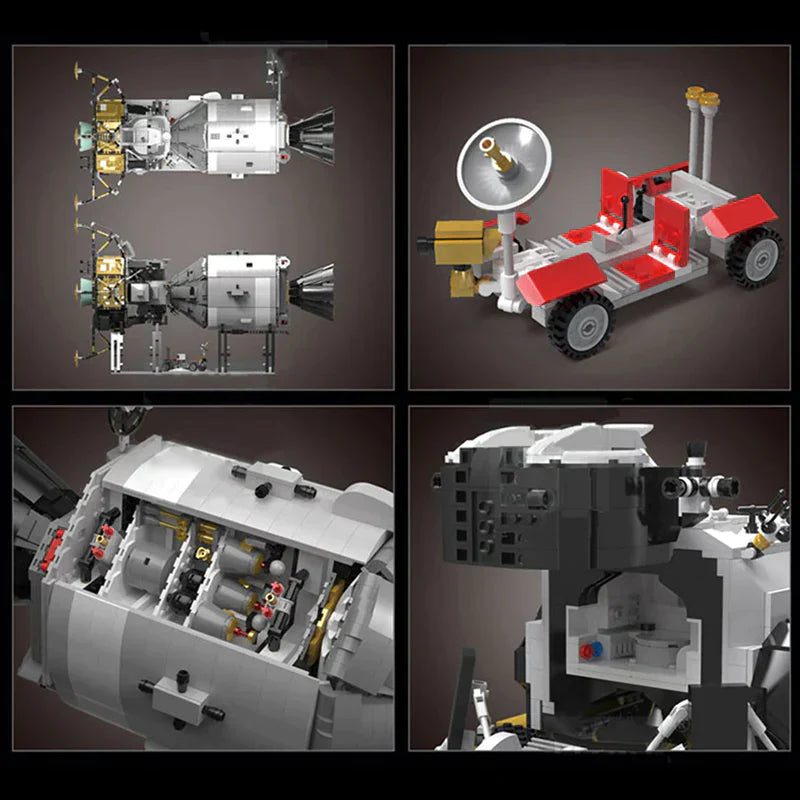 Apollo Moon Mission Spacecraft 7011PCS