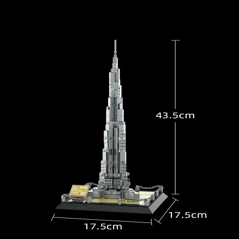 Burj Khalifa Tower 555PCS